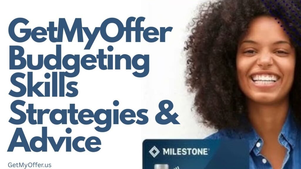 GetMyOffer Budgeting Skills